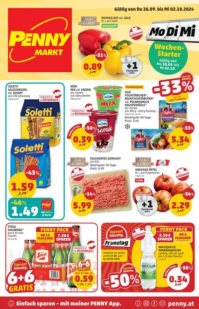 Penny Katalog in Weppersdorf | Jetzt sparen mit unseren Deals | 20.9.2024 - 4.10.2024