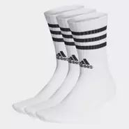 3-Streifen Cushioned Crew Socken, 3 Paar für 15€ in Adidas