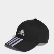 Baseball 3-Streifen Cotton Twill Baseball Kappe für 10,6€ in Adidas