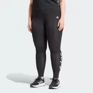 Essentials High-Waisted Logo Leggings – Große Größen für 19,5€ in Adidas