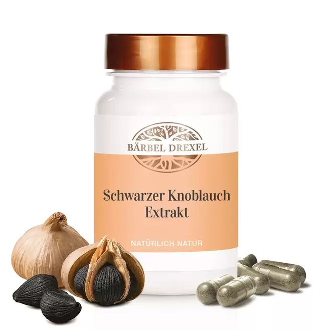 Schwarzer Knoblauch Extrakt Kapseln für 19,99€ in Bärbel Drexel