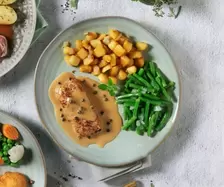 Faschierter Braten mit Pfefferrahmsauce für 10,29€ in Bofrost