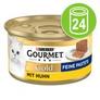 Sparpaket Gourmet Gold Feine Pastete 24 x 85 g für 13,79€ in Zooplus