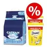 18 l Catsan Katzenstreu + 2 x 350 g Dreamies Katzensnacks zum Sonderpreis! für 25,09€ in Zooplus