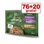 76 + 20 gratis! 96 x 85 g Ultima für 55,39€ in Zooplus