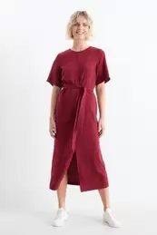 Kleid mit Schlitz für 29,99€ in C&A