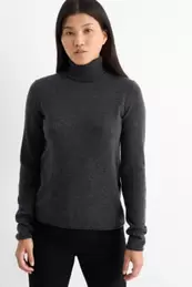 Kaschmir-Rollkragenpullover für 79,99€ in C&A