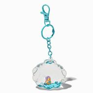 Shell Mermaid Water-Filled Glitter Keyring für 5€ in Claire's