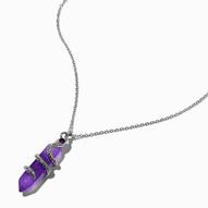 Snake Purple Glow In The Dark Mystical Gem Pendant Necklace für 4,99€ in Claire's