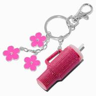 Pink Tumbler Daisy Keyring für 7,79€ in Claire's