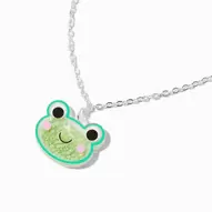 Green Frog Shaker Pendant Necklace für 5,99€ in Claire's