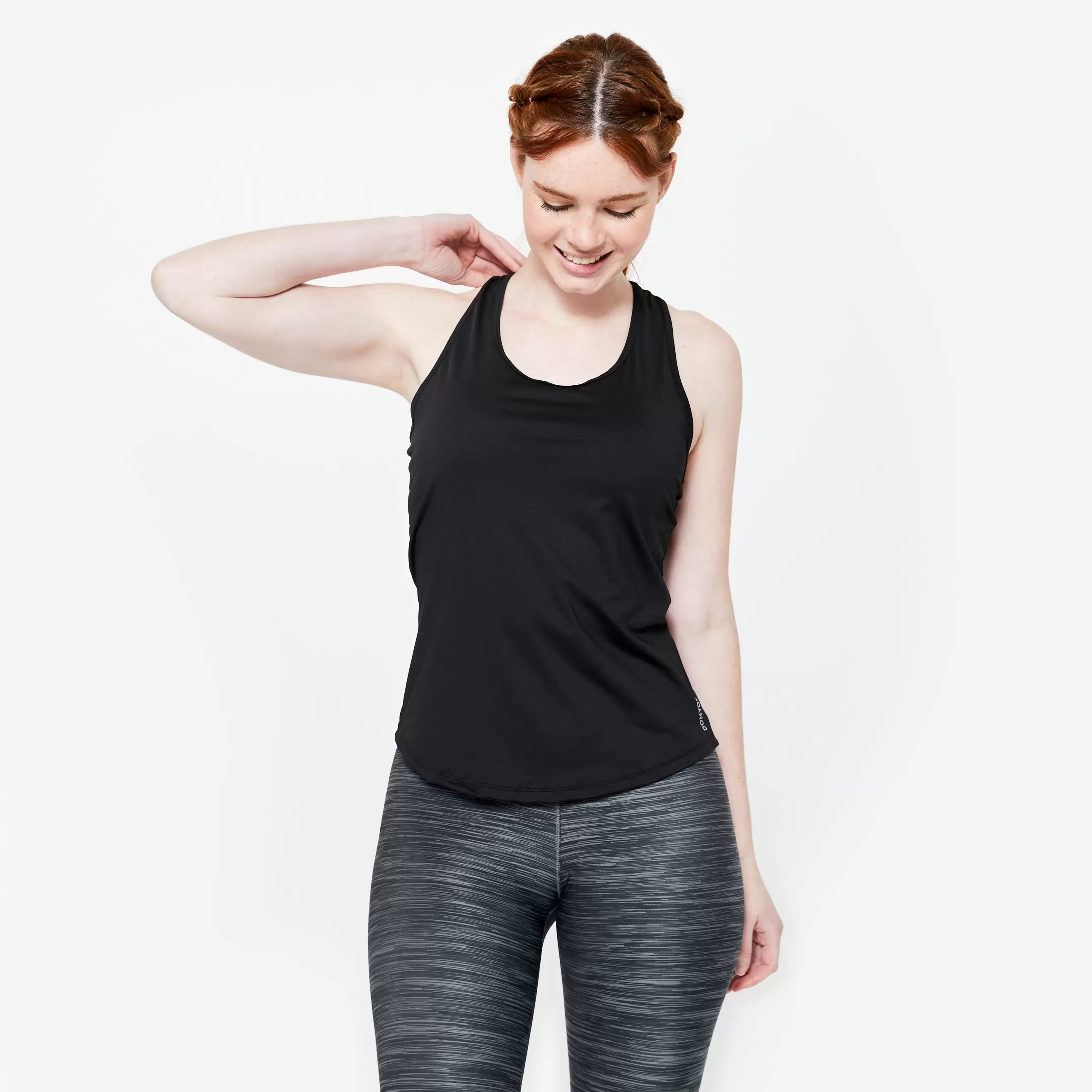 Top Damen Schwimmerrücken - My Top schwarz für 6,99€ in Decathlon