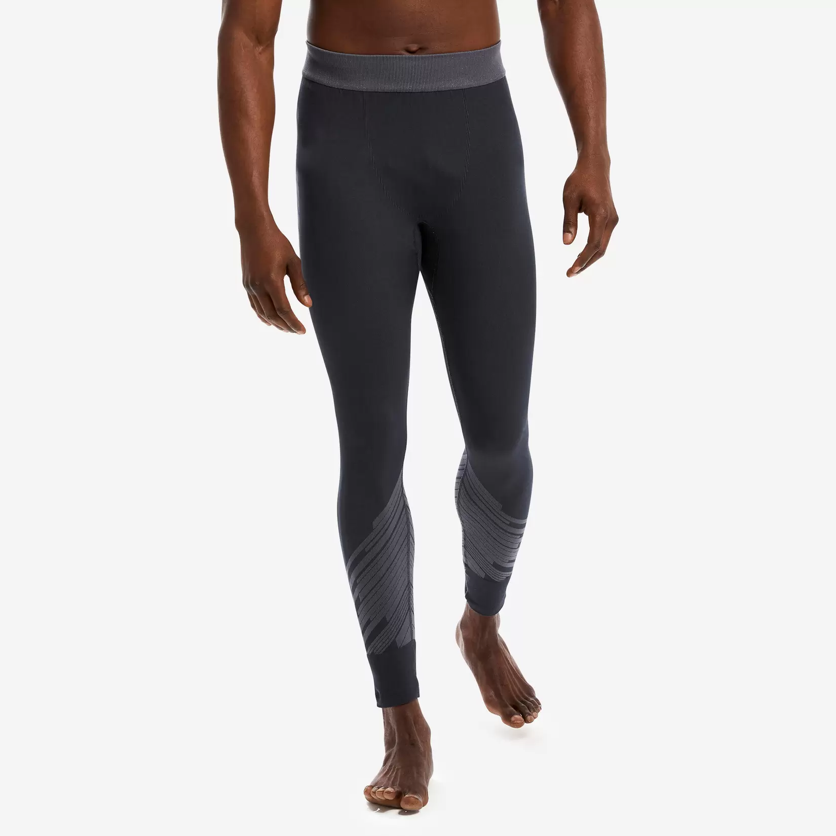 Damen/Herren Funktionstights - Keepwarm 900 dunkelgrau für 29,99€ in Decathlon