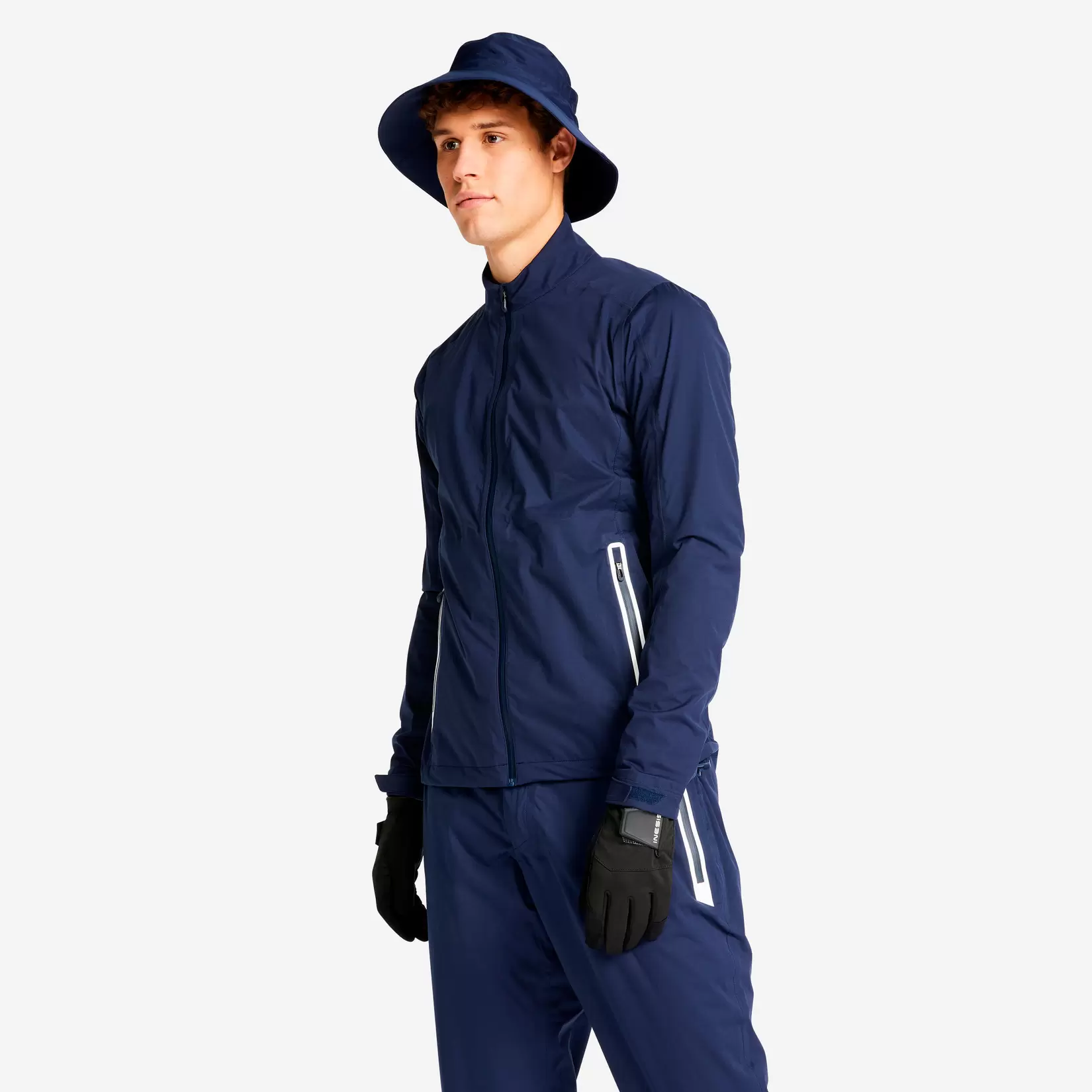 Herren Golf Regenjacke wasserdicht - RW500 marineblau für 64,99€ in Decathlon