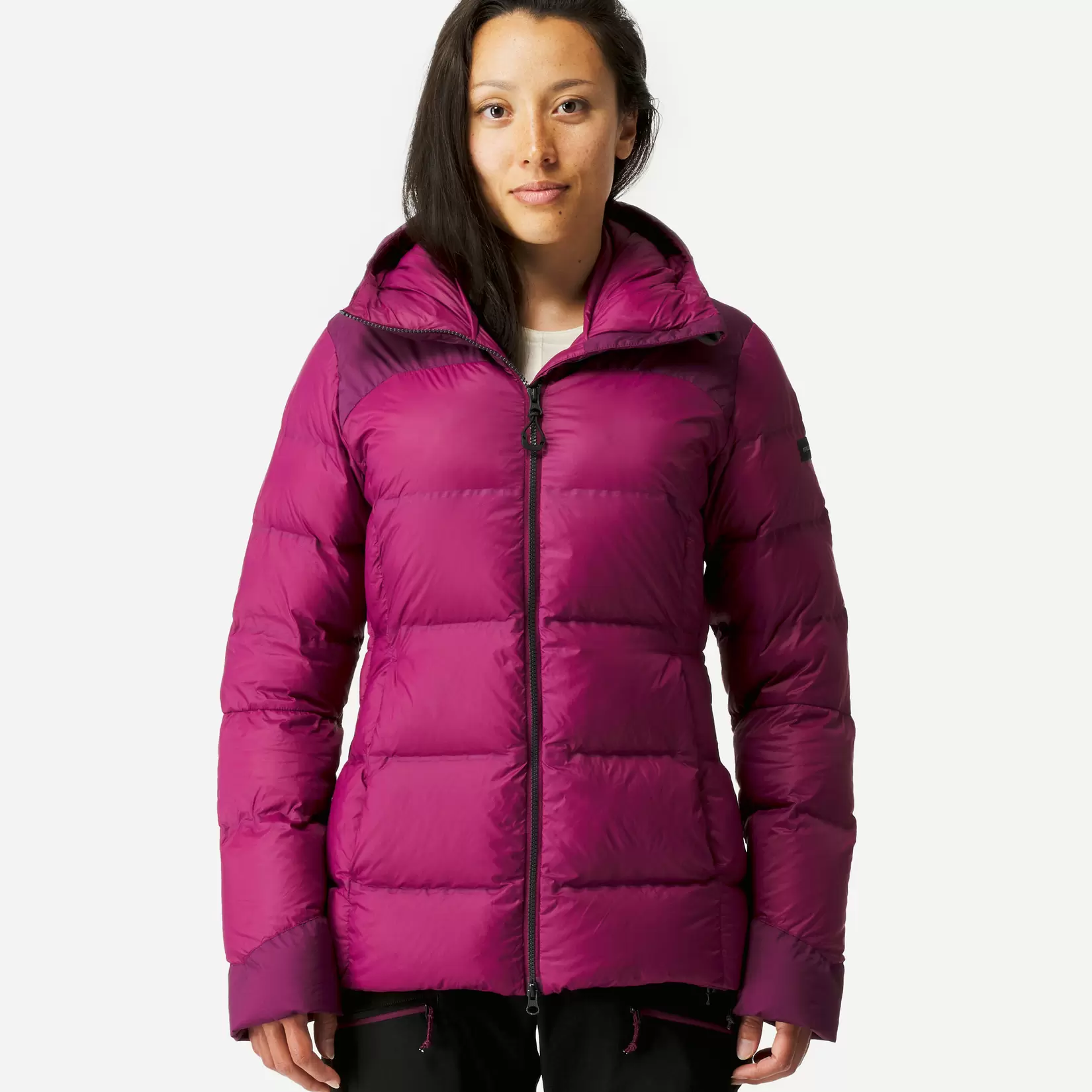 Daunenjacke Damen bis -18 °C Trekking ‒ MT900 schwarz für 94,99€ in Decathlon