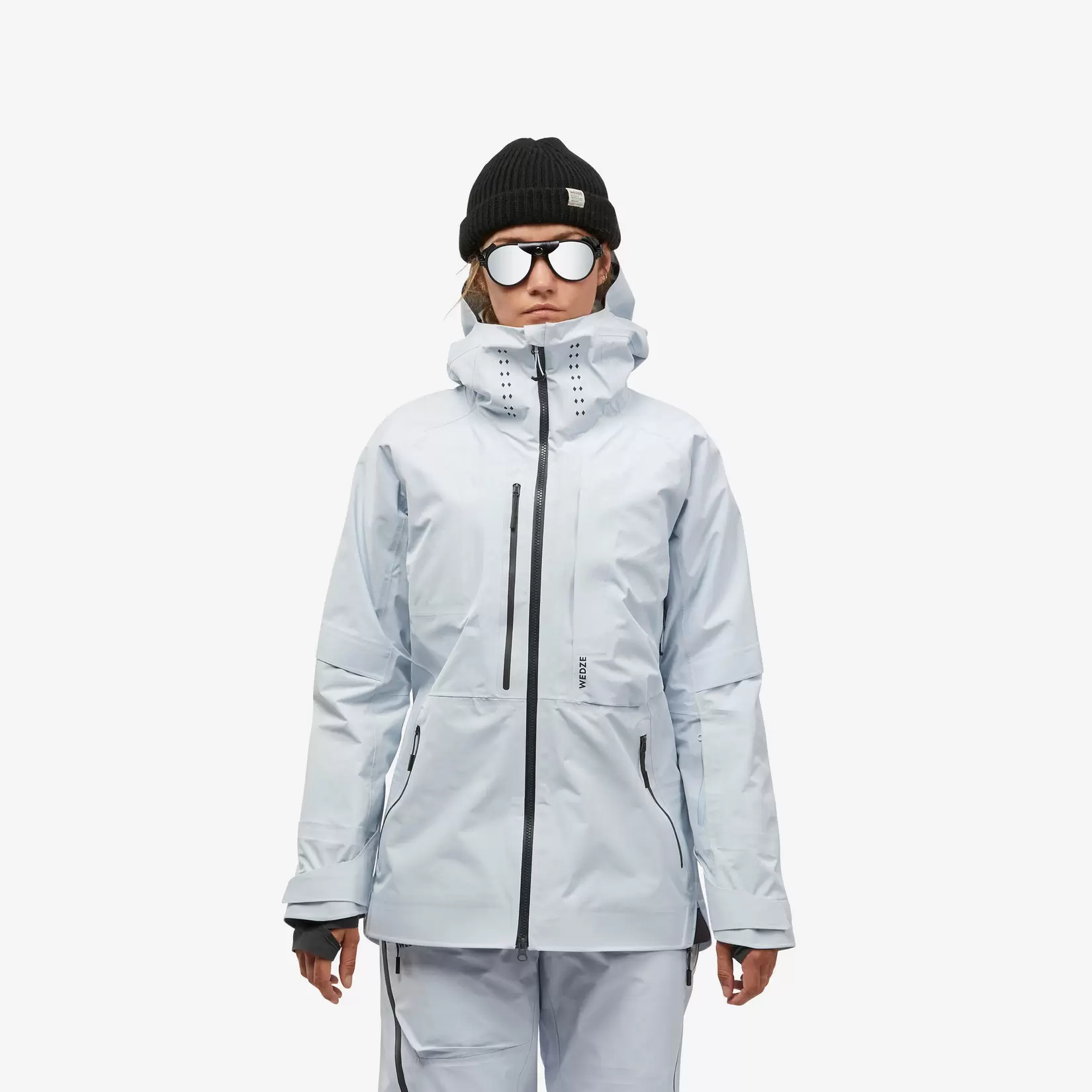 Skijacke Damen Freeride - FR 900 eisblau für 199,99€ in Decathlon