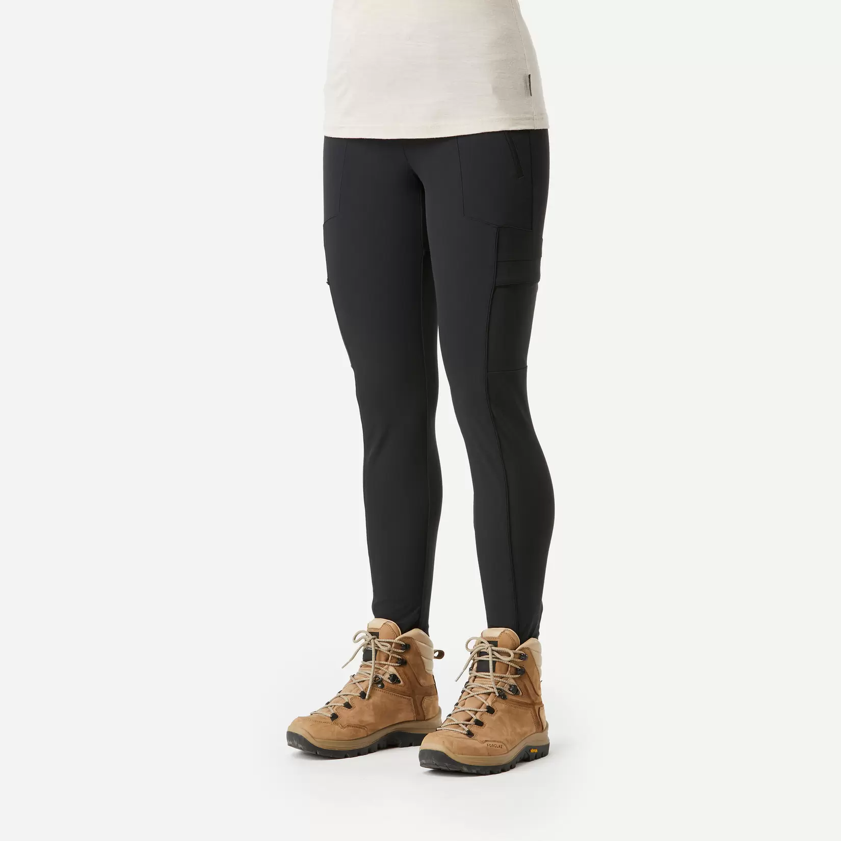 Leggings Damen robust Backpacking - Travel 500 für 44,99€ in Decathlon