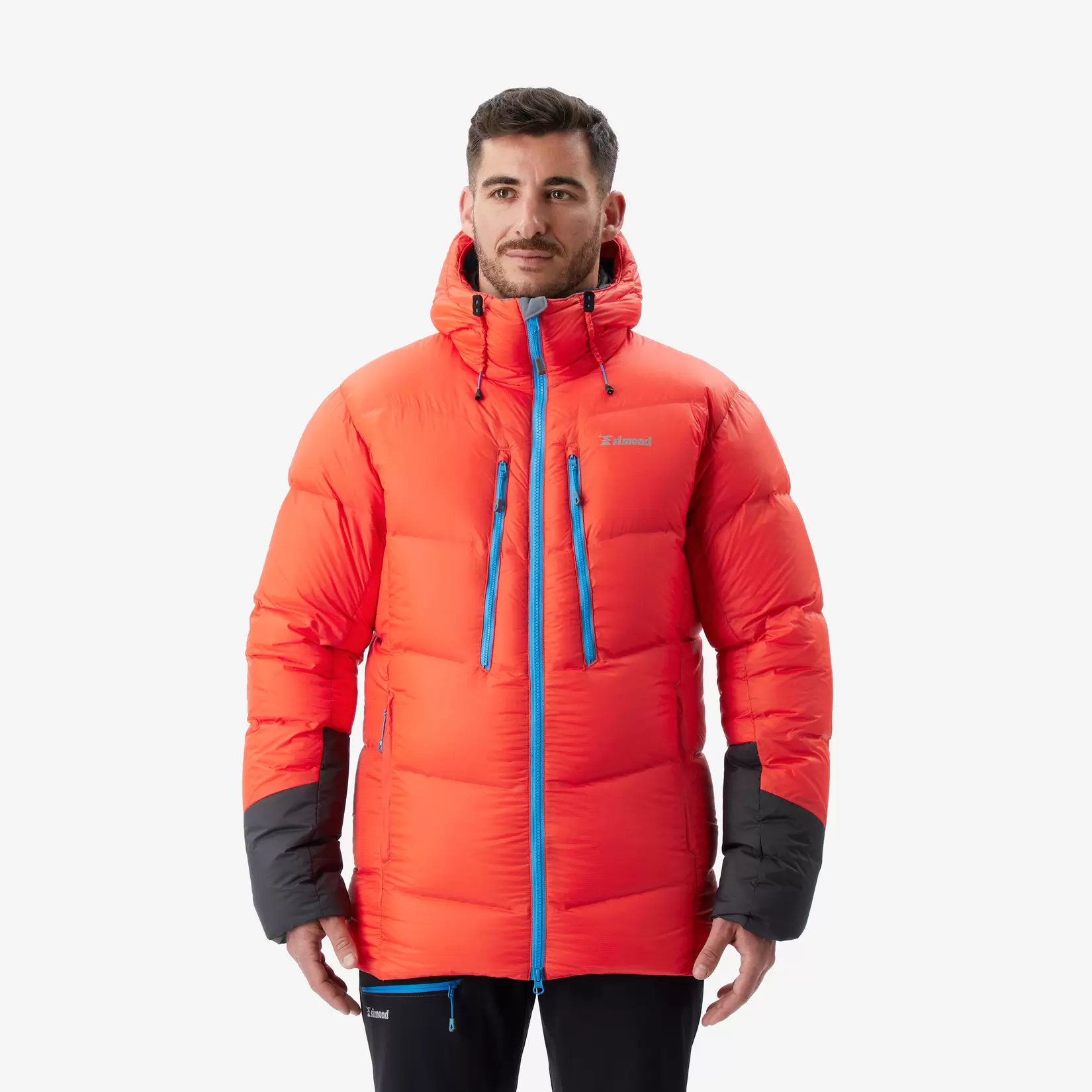 Herren Daunenjacke - Makalu rot für 179,99€ in Decathlon