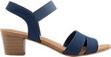 Sandalette in Blau für 24,99€ in Deichmann