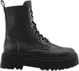 Schnürboots in Schwarz für 44,99€ in Deichmann