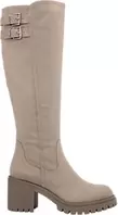 Stiefel in Taupe für 54,99€ in Deichmann