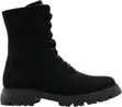 Gefütterte Schnürboots in Schwarz für 44,99€ in Deichmann