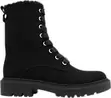 Gefütterte Schnürboots in Schwarz für 49,99€ in Deichmann