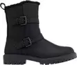 Gefütterte Boots in Schwarz für 39,99€ in Deichmann