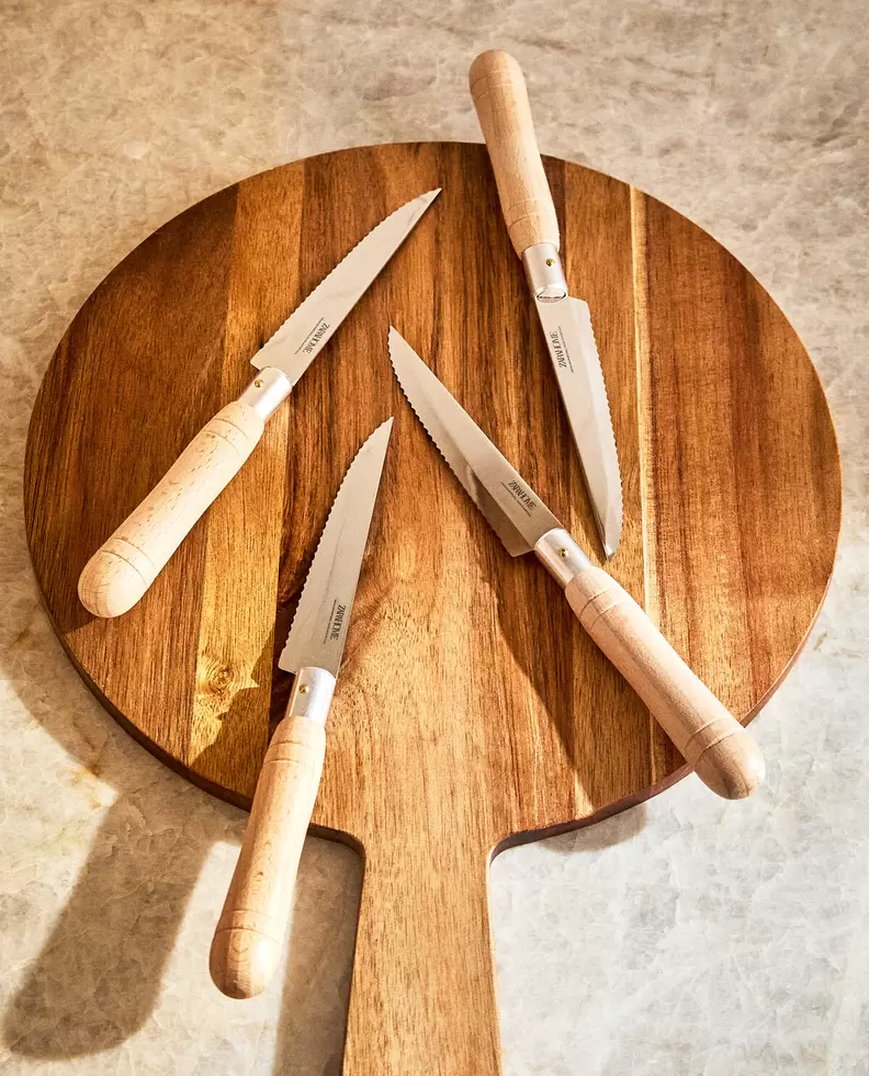 SET MESSER MIT HOLZGRIFF für 22,99€ in ZARA HOME