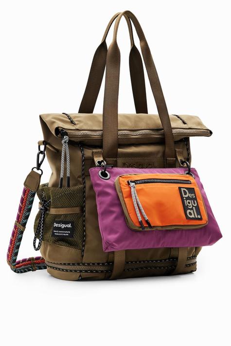 New collection Vielseitig tragbarer XL-Rucksack für 149€ in Desigual