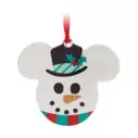 Micky Maus Symbol - Schneemann - Dekorationsstück für 20€ in Disney Store