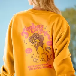 Der König der Löwen - Simba - Sweatshirt für Erwachsene für 30€ in Disney Store