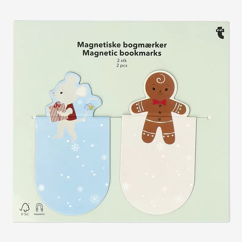 Magnetische Weihnachts-Lesezeichen - 2 Stk für 1€ in Flying Tiger