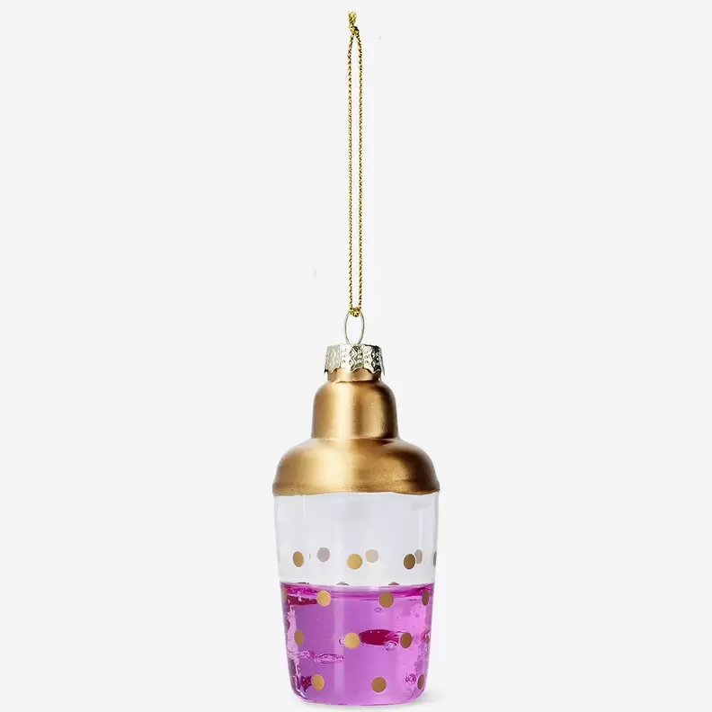 Weihnachtskugel - Goldener Cocktailshaker für 2€ in Flying Tiger