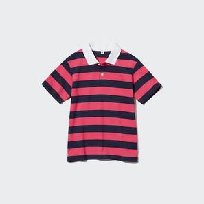 Kids DRY Piqué Striped Short Sleeved Polo Shirt für 7,9€ in UNIQLO