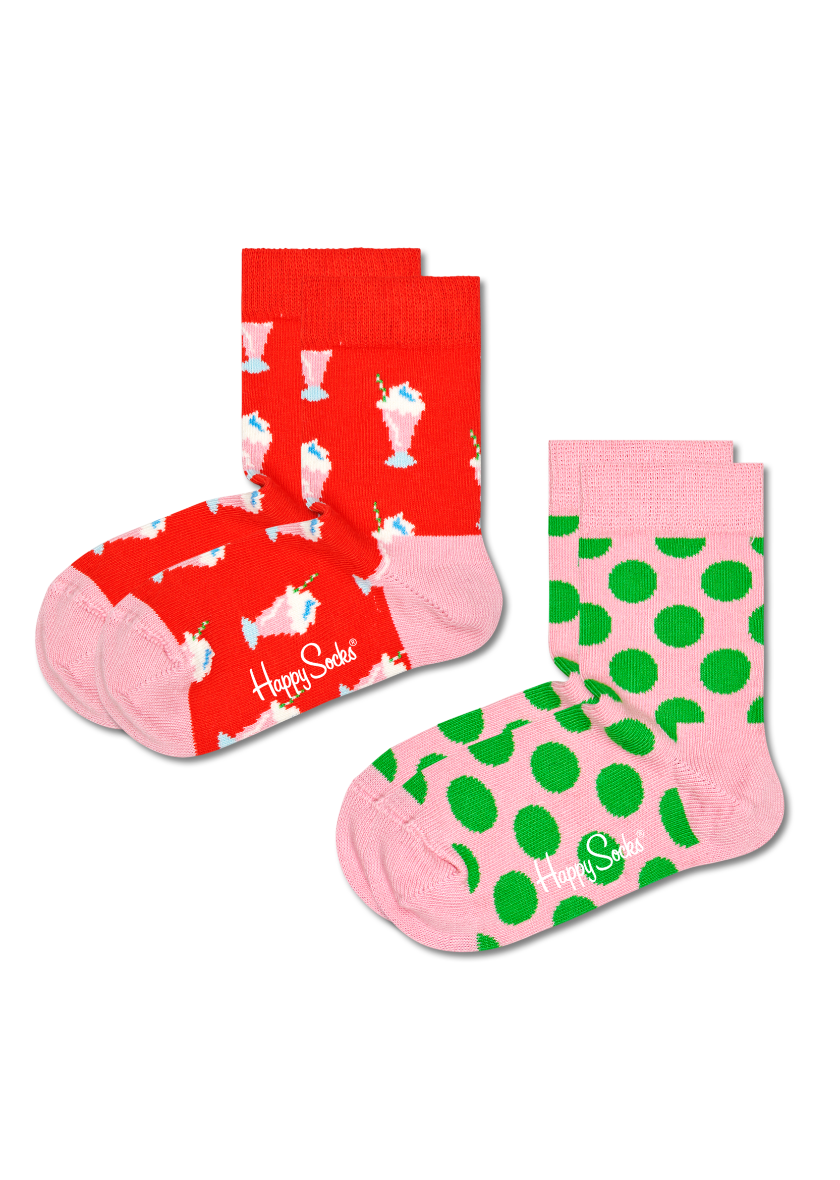 2-Pack Kids Milkshake Sock für 6€ in Happy Socks