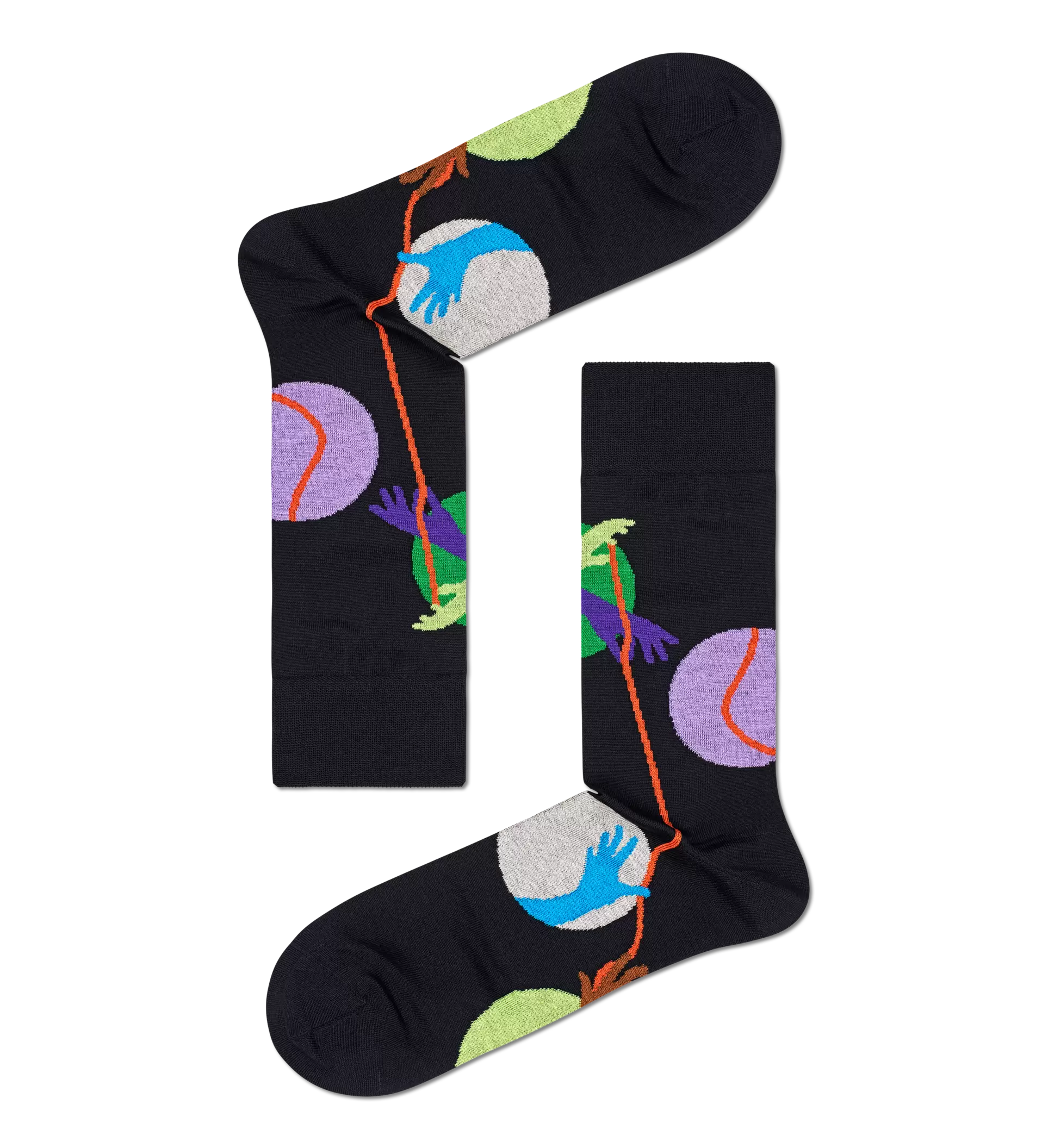 Dressed Puppet Show Crew Sock für 10€ in Happy Socks