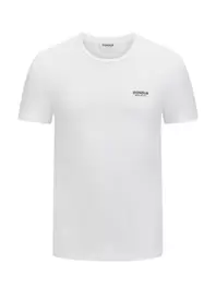 Stretch-T-Shirt mit gummiertem Logo-Schriftzug für 69,99€ in Hirmer