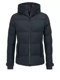 Daunenjacke mit Sturmbündchen und Daumenloch für 649,99€ in Hirmer