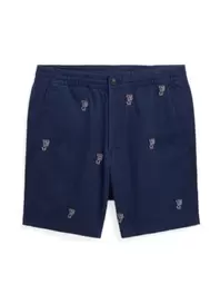 Shorts mit Monogramm-Stickereien für 89,99€ in Hirmer