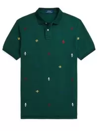 Poloshirt mit Stickereien, Custom Slim Fit für 99,99€ in Hirmer