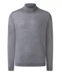 Rollkragenpullover aus Merinowolle mit Seide und Kaschmir für 179,99€ in Hirmer