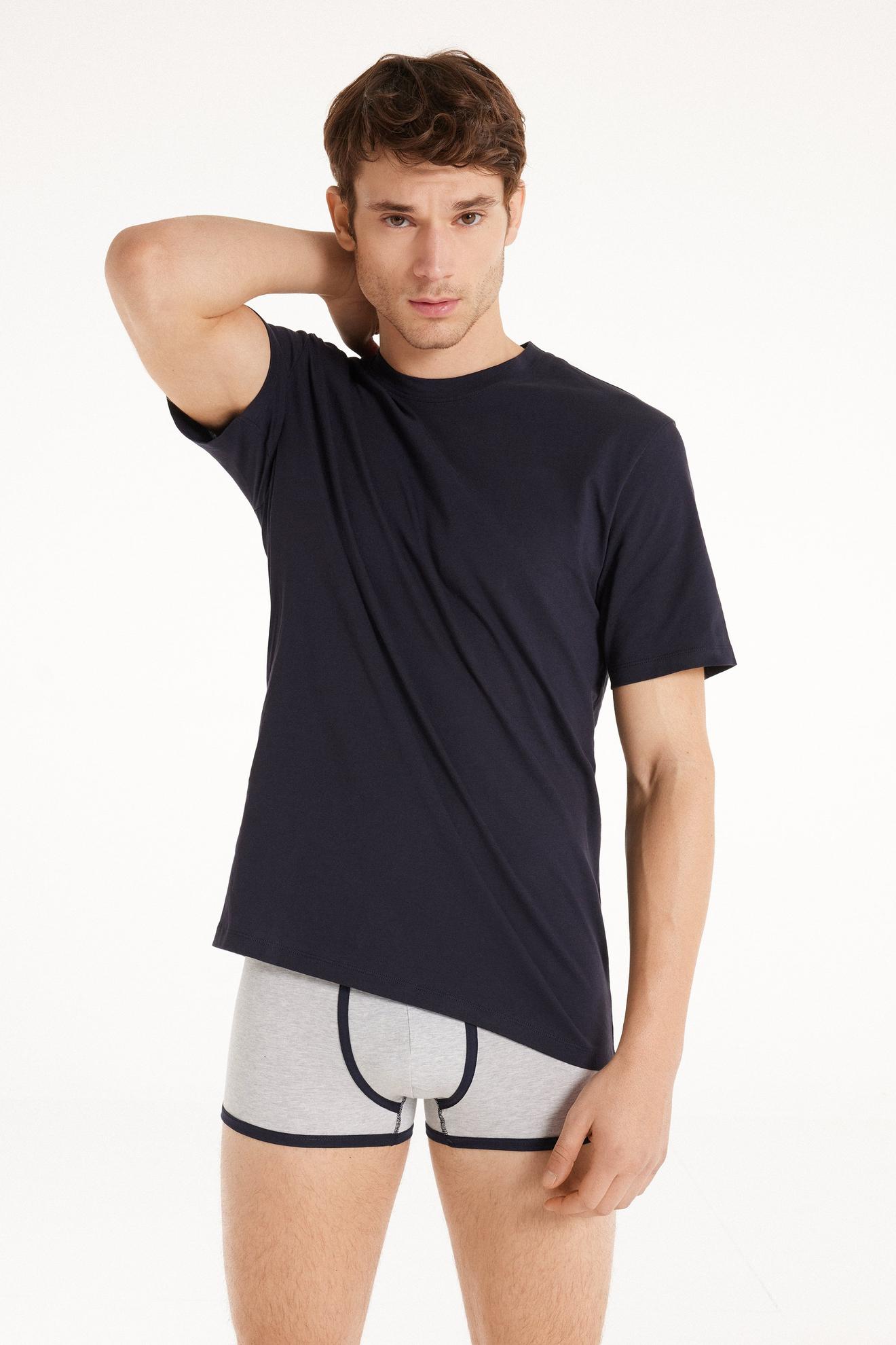 T-Shirt Basic mit weiter Passform aus Baumwolle für 9,99€ in Tezenis