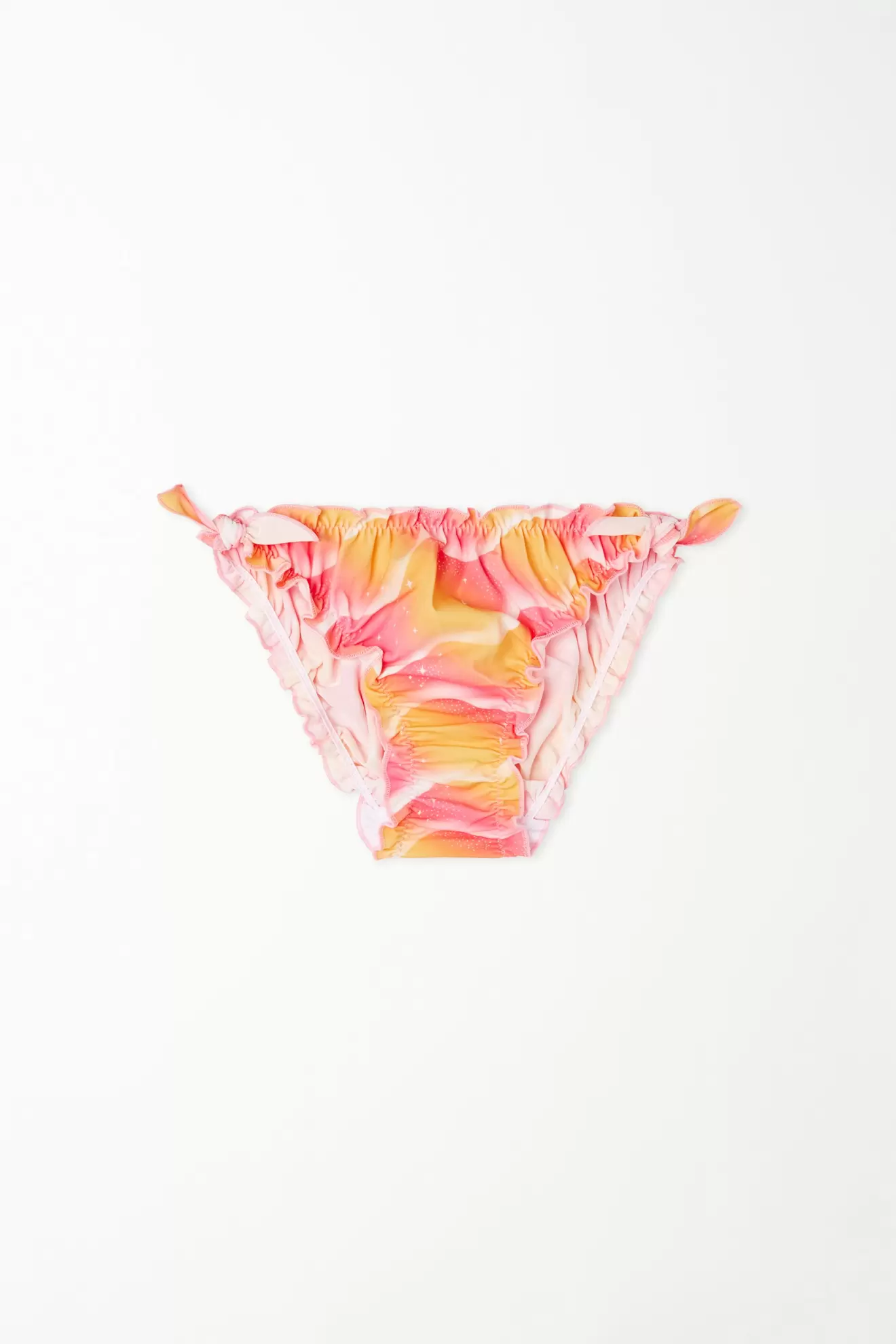 Bikinislip für Mädchen mit Muschelkantenverzierung für 6,99€ in Tezenis