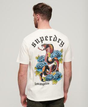 Tattoo Graphic Loose Fit T-Shirt für 29,99€ in Superdry