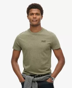 Organic Cotton Essential Logo T-Shirt für 19,99€ in Superdry