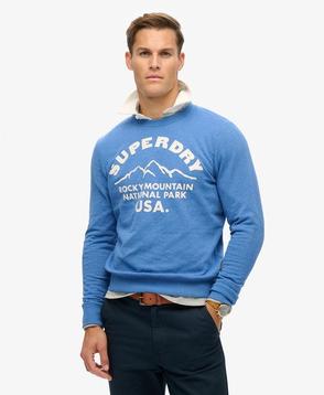 Outdoors Graphic Crew Sweatshirt für 54,99€ in Superdry