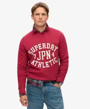 Athletic Printed Sweatshirt für 54,99€ in Superdry