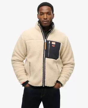 Vintage Retro Full Zip Fleece für 79,99€ in Superdry