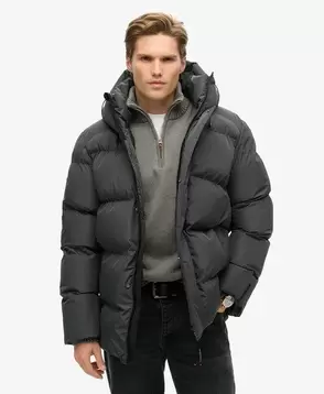 Hooded Five Baffle Sports Puffer für 109,99€ in Superdry